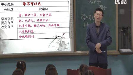 2014年全國一師一優(yōu)課高中語文必修3《勸學(xué)》教學(xué)視頻(吉林省)