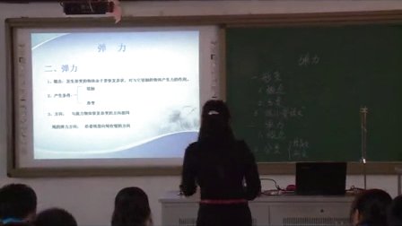 2015年江蘇省高中物理優(yōu)課評比《彈力》教學視頻,錢愛清