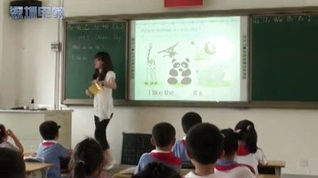 2015年《Children’s day》小學英語朗文深港版一年級教學視頻-深圳-龍園意境小學：趙程