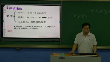 人教2011課標(biāo)版物理九年級(jí)21.4《越來(lái)越寬的信息之路》教學(xué)視頻實(shí)錄-孟凡鑫