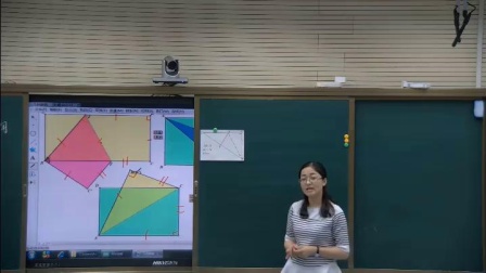 人教2011課標版數學八下-17.1.2《利用勾股定理解決平面幾何問題》教學視頻實錄-王彥娥