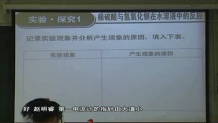 陜西省示范優(yōu)質(zhì)課《電解質(zhì)溶液2-1》高一化學(xué)，澄城縣澄城中學(xué)：耿麥玲