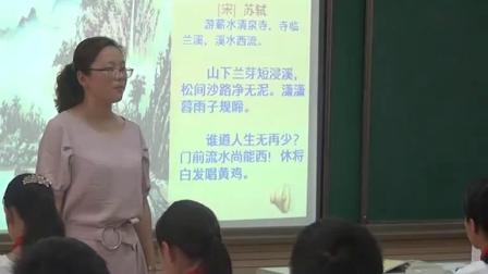 《9　浣溪沙》人教版小學(xué)語(yǔ)文六下課堂實(shí)錄-安徽銅陵市_銅官區(qū)-徐岳華