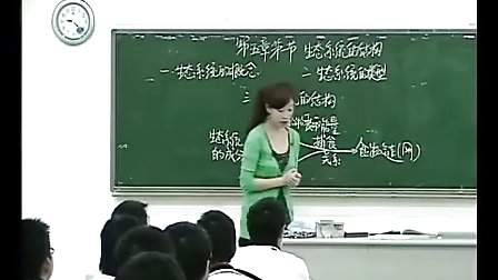 高二生物：生態(tài)系統(tǒng)的結(jié)構(gòu)教學視頻 羅湖外語學校,周潔