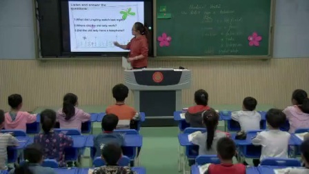 外研版(三起)小學(xué)英語(yǔ)五下Module1 Unit 2 She didn't have a television.河南宋丹丹