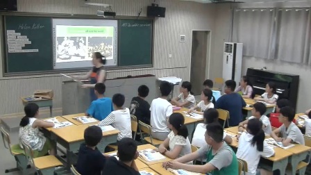 外研版(三起)小學英語六下Module7 Unit 2 She couldn't see or hear.湖南龔百凌