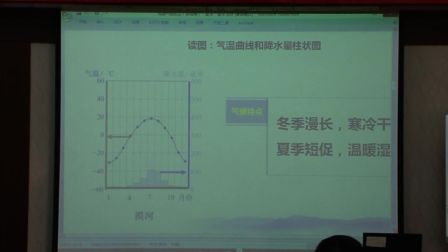 《我國氣候的主要特征》貴州郭高晴（2016年全國人教版初中地理八年級微格教學評比）