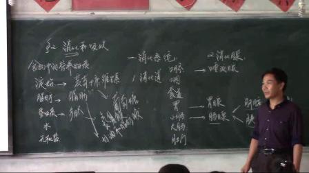 人教2011課標(biāo)版生物七下-4.2.2《消化和吸收》教學(xué)視頻實(shí)錄-王少永