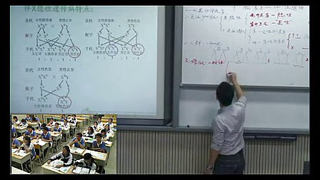 《伴性遺傳復習》高中高三生物教學視頻-深圳第二高級中學-李鵬程